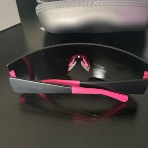 New Carolina Lemke KKW neon pink glasses